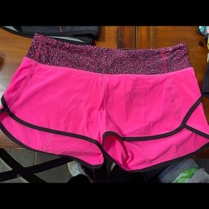 Lululemon speed short size 8